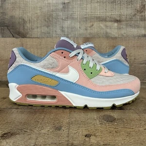 Nike Air Max 90 SE Women's Sz 10.5 = Mens 9 Sun Club Pink Blue Purple DJ9997 100 - Picture 1 of 11