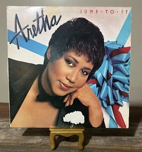 ARETHA FRANKLIN LP Jump to it Vinyl LP 1982 First Edition Good+ - Picture 1 of 7