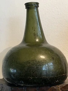 antique big  Dutch wine bottle century 17th onion .perfect  VOC Union - Picture 1 of 8