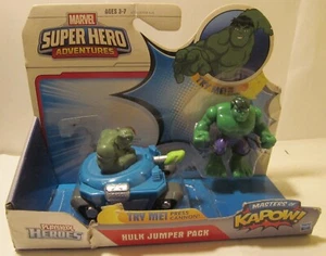 Marvel Hulk Jumper Pack Super Héroe Playskool Niños Juguete Edades 3-7 - Imagen 1 de 8