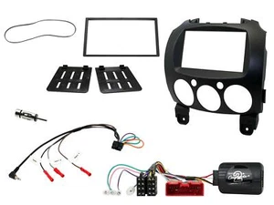 CTKMZ08 ANTENA MANDO DOBLE CARA NEGRA PARA MAZDA 2 2008 ADELANTE - Imagen 1 de 1