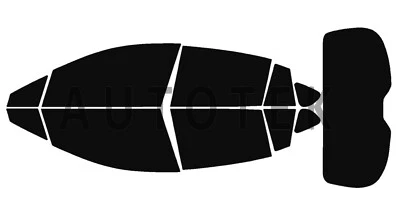 Película precortada para ventanas laterales cualquier tono para Subaru XV Crosstrek 2013-2017 Foto 1 de 4