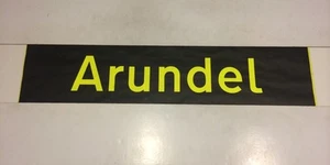 West Sussex Destination Bus Blind 31"- Arundel - Picture 1 of 1