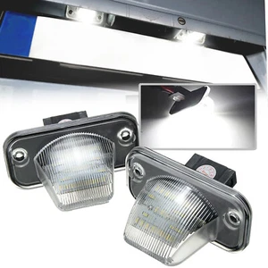 2X For VW Transporter T4 Multivan Caravelle Passat License Number Plate Light - Picture 1 of 8