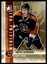 2011-12 In The Game Heroes & Prospects Update Hunter Shinkaruk Medicine Hat