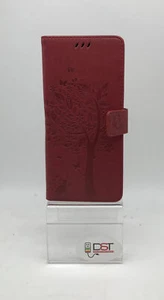 Cover Case a Portafoglio per Samsung Galaxy Note 8 Rossa Pelle - Foto 1 di 4