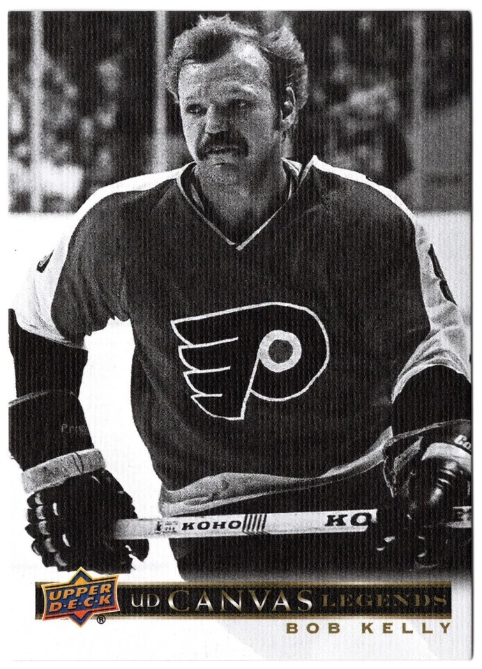 2020-21 SP Signature Edition Legends UD Canvas BOB KELLY #C-34 Flyers - Image 1 of 1