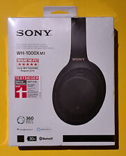 Sony WH-1000XM3 Over Ear Bluetooth-Kopfhörer Noise Cancelling schwarz Neu 