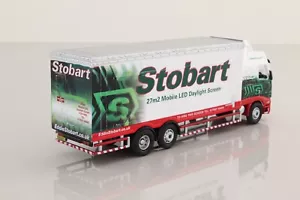 Atlas Editions Eddie Stobart VOLVO FH Mobile LED Screen Die Cast Model 1 76 - Picture 1 of 2
