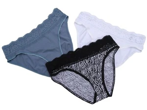 ex M&S Lace Top Knickers 2 3 4 5 or 6 Pair Packs Size 6-28 Tanga Full Bikini - Picture 1 of 83