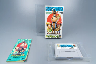 Super Famicom *Derby Stallion III* SFC OVP mit Anleitung NTSC-J #3 - Bild 1 von 4