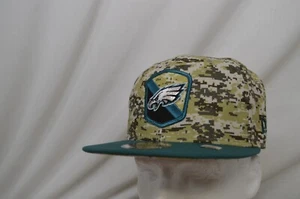 Gorra New Era Philadelphia Eagles 2023 Salute To Service STS 9FIFTY Snapback OSFM - Imagen 1 de 10