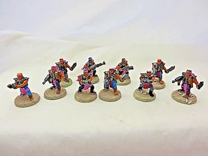 Warhammer 40k Necromunda Orlock Gangers Plastik Armee Lot OOP bemalt - Bild 1 von 5