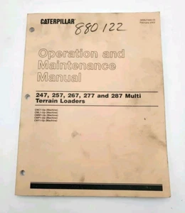 CAT Operation And Maintenence Manual 247, 257, 267, 277, 287 Multi Terrain - Picture 1 of 8