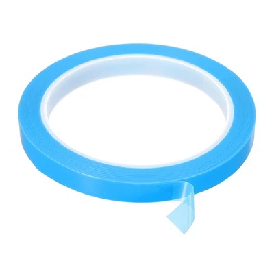 10mm x 50m Refrigerator Tape, PET Packing Fixing Tape, Blue Foto 1 de 4