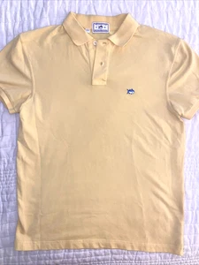 Southern Tide Yellow Polo Men's Size Medium Tailored Fit - Picture 1 of 24