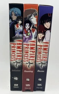 Vampire Princess Miyu VHS 3 Tape Lot 90s Anime Horror Episode 1 - 11 English - Picture 1 of 5