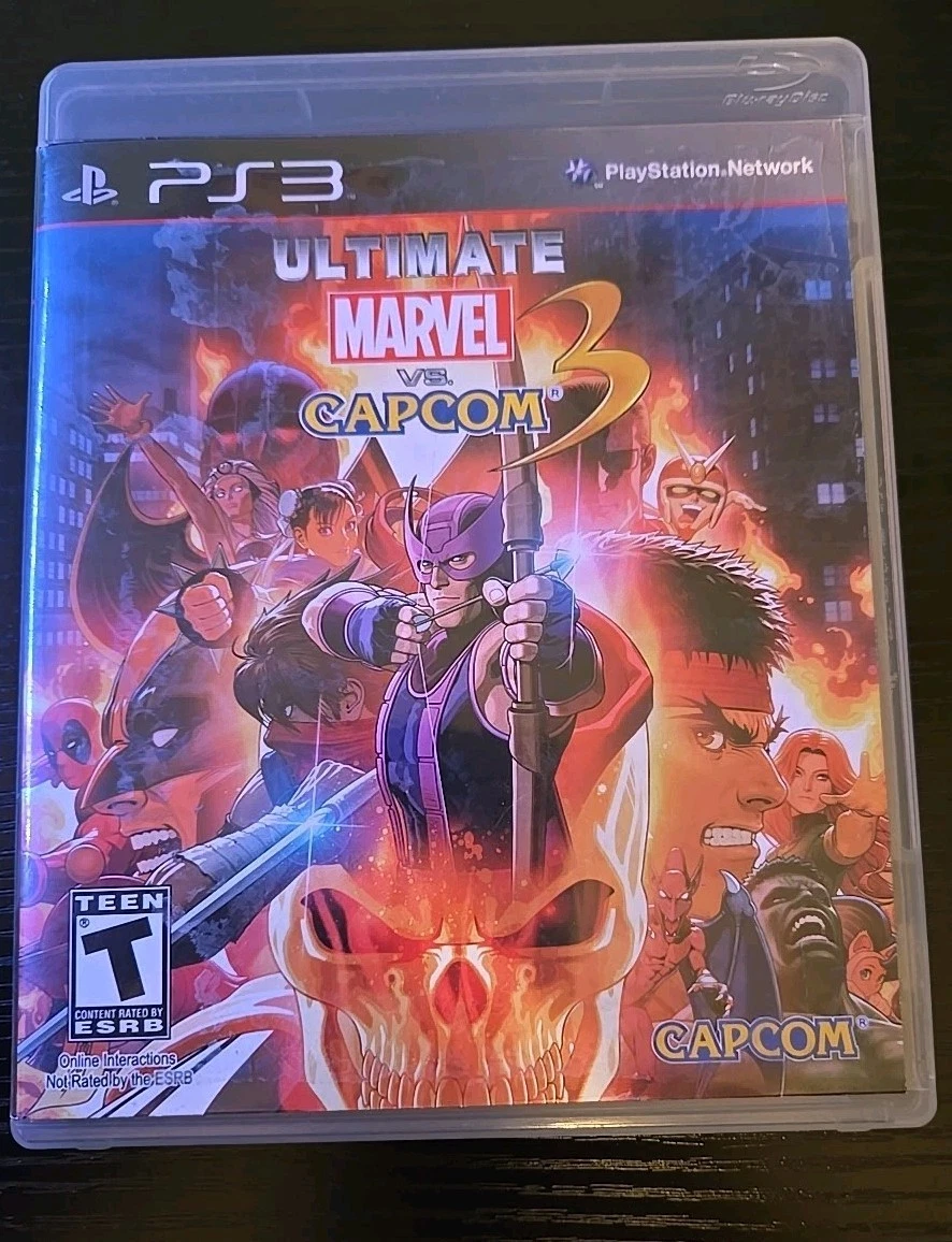 Ultimate Marvel vs. Capcom 3 Sony PlayStation 3 Video Games for