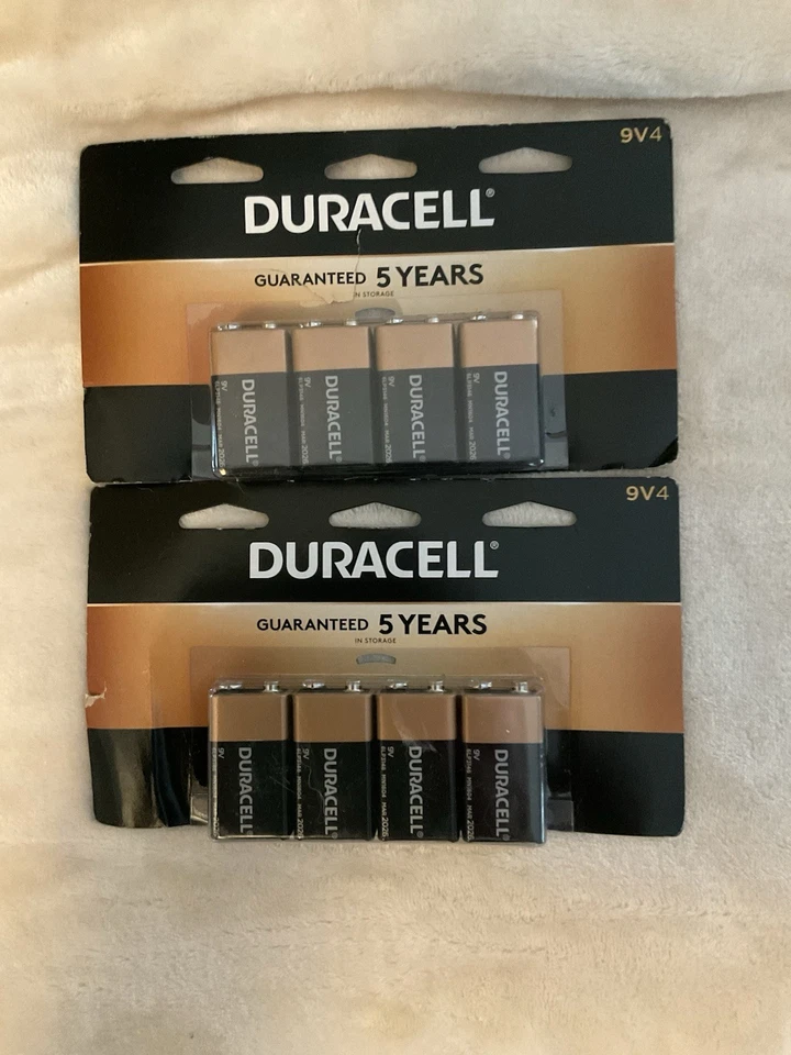 Duracell 9-Volt Coppertop Alkaline Batteries. 2  (4-Pack) 8 Total - Image 1 of 1