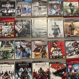 Sony PS3 Game Bundle Lot of 20 Tested & Untested | Mixed Titles | Video Games
