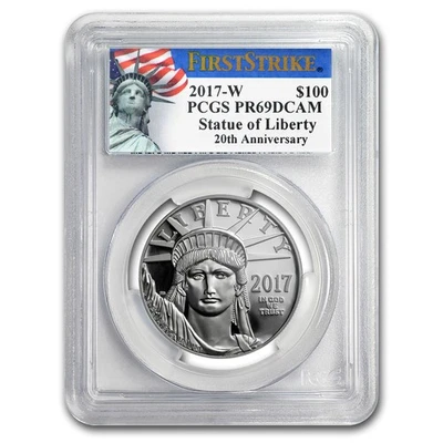 2017-W 1 oz Proof Platinum Eagle PR-69 PCGS (FS, Liberty Label) - Image 1 of 3