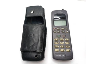 *UNTESTED* RARE VINTAGE NOKIA 1000 CDMA CELL PHONE FLIP CELLULAR TELEPHONE BLACK - Bild 1 von 5