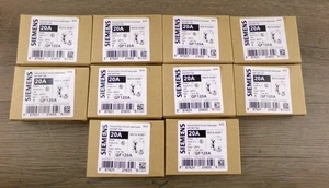New Siemens QF120A 20 Amp Circuit Breaker (Pack of 10) S6 - Picture 1 of 4