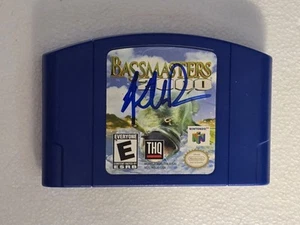 NINTENDO 64 BASSMASTERS 2000 FIRMADO POR KEVIN VAN DAM - Imagen 1 de 1