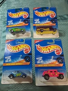 HOT WHEELS MOD BOD SERIE 1, 2, 3 E 4 DI 4 AUTO - Foto 1 di 9