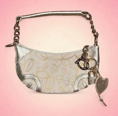 Trashy Y2K Vintage beige gold Bebe shoulder purse - Image 1 of 3