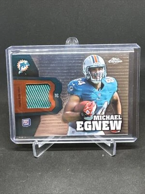 2012 Topps Chrome Rookie Relics #RR16 Michael Egnew Rookie RC - Image 1 of 2