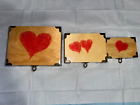 3 IN ONE, WOODEN TRINKET 3 BOXES FOR JEWELRY, GIFT SO GOOD, SO GOOD LOT OF THREE