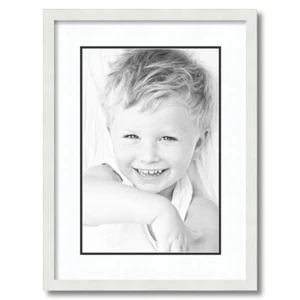 ArtToFrames Matted 16x22 White Picture Frame with 2" Double Mat, 12x18 Opening - Picture 1 of 497