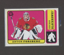 2018-19 O-Pee-Chee Retro Blank Back #147 Anton Forsberg   *22403