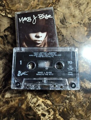 What's the 411? by Mary J. Blige (Cassette, Jul-1992, MCA) - Image 1 of 4