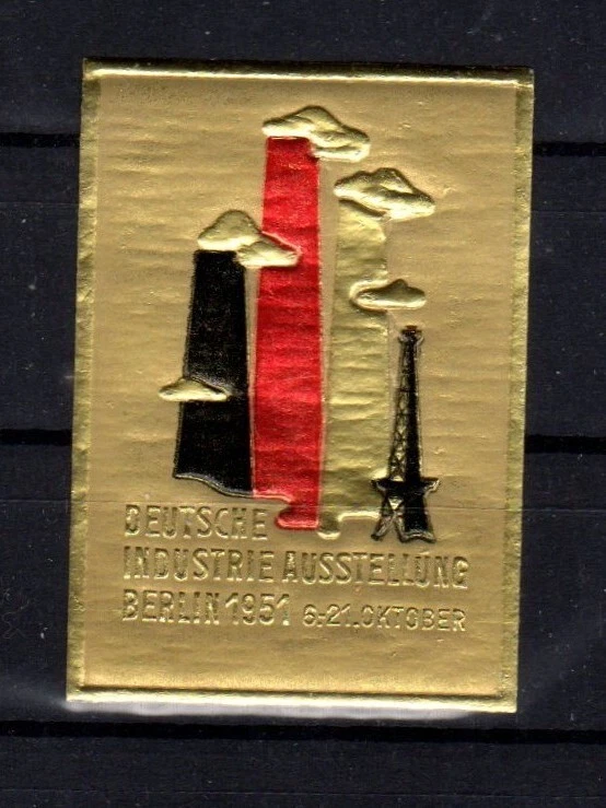 German Advertising Stamp- 1951 Berlin German Industrial Exhibition - MNH - Image 1 of 1