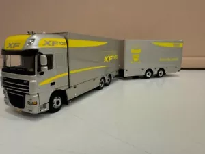 WSI truck models,DAF XF 105 SSC COMBI MOTORWAGEN-AANHANGWAGEN, DAF TRUCKS - Picture 1 of 13