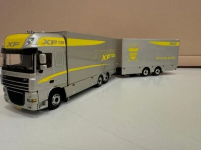 WSI truck models,DAF XF 105 SSC COMBI MOTORWAGEN-AANHANGWAGEN, DAF TRUCKS - Image 1 of 4