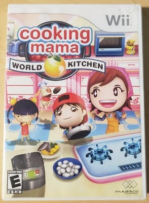 Cooking Mama World Kitchen (Nintendo Wii, 2008) Video Game Complete Tested  - Image 1 of 4