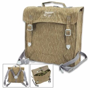 East German NVA Rucksack Strichtarn Camo Field Pack Raindrop Backpack Field Gear - Picture 1 of 6