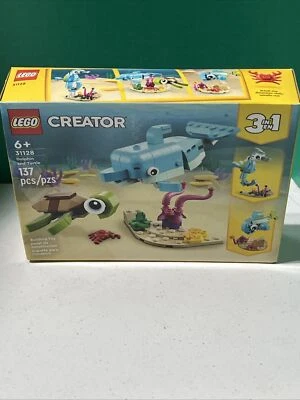 LEGO CREATOR 3in1: Dolphin and Turtle (31128) - Image 1 of 3