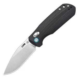 CjRB Maximal Folding Knife Black G10 Handle AR-RPM9 Drop Point Plain J1954-BK - Picture 1 of 4