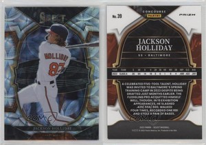 2023 Panini Select Concourse Scope Prizm Jackson Holliday #39