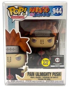Funko Pop! Naruto Shippuden Pain Mighty Push Glow #944 with Chalice Protector - Picture 1 of 5