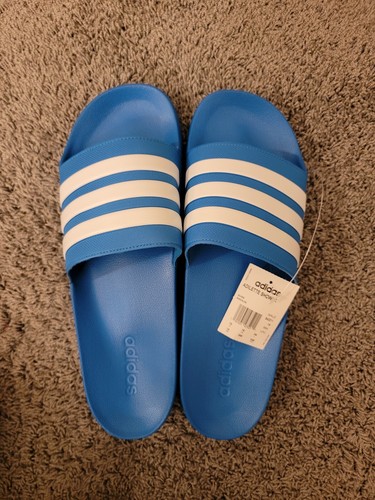 Adidas Slides Uomo Taglia 18 Blu Brillante Nuove