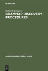 `Longacre, Robert F.` Grammar Discovery Procedures: A Field Manual HBOOK NEUF