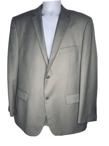 Angelo Rossi Mantel Herren Nadelstreifen Sportmantel Jacke Gr. 44 taupe - Bild 1 von 11