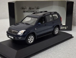 Toyota Land Cruiser 4x4 2004 Blue 1:43 Minichamps EXTREMELY RARE!! - Picture 1 of 19