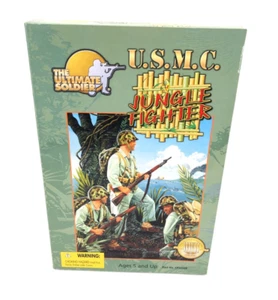 The Ultimate Soldier Segunda Guerra Mundial USMC Jungle Fighter Acción Siglo XXI Juguetes Nuevo en Caja - Imagen 1 de 8
