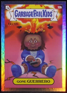 2022 Garbage Pail Kids x MLB, Gone Guerrero #13b, Rainbow 48/99 - Bild 1 von 2